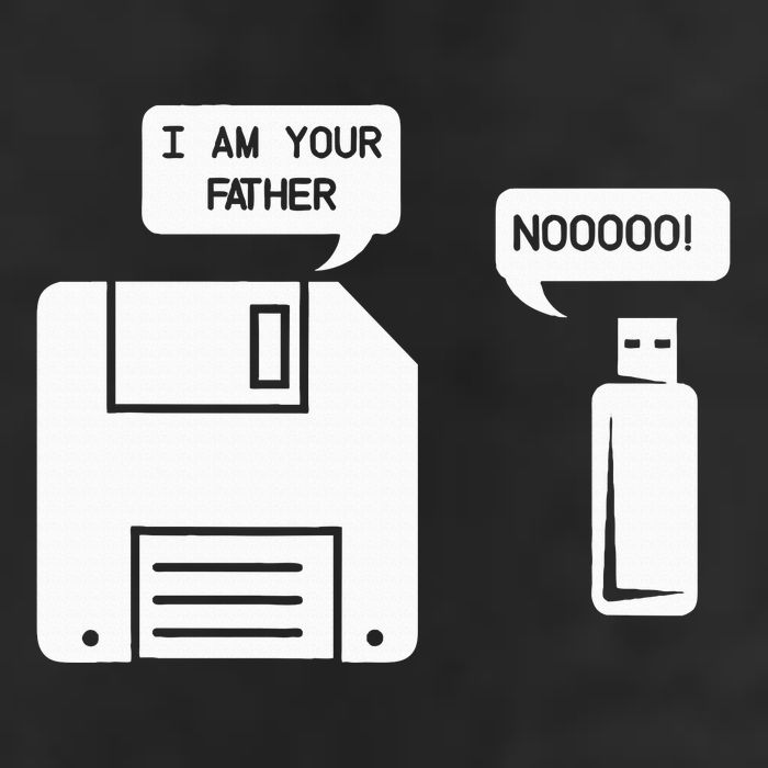USB Floppy Disk I am Your Father Geek Gifts Premium Pullover Hoodie