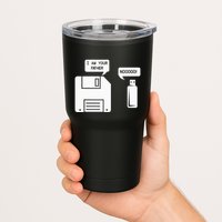 USB Floppy Disk I am Your Father Geek Gifts Tumbler
