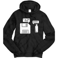 USB Floppy Disk I am Your Father Geek Gifts Tie Dye Hoodie