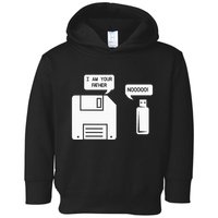USB Floppy Disk I am Your Father Geek Gifts Toddler Hoodie