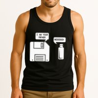 USB Floppy Disk I am Your Father Geek Gifts Tank Top