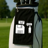 USB Floppy Disk I am Your Father Geek Gifts Golf Towel