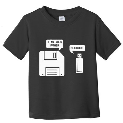 USB Floppy Disk I am Your Father Geek Gifts Toddler T-Shirt