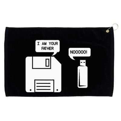 USB Floppy Disk I am Your Father Geek Gifts Grommeted Golf Towel