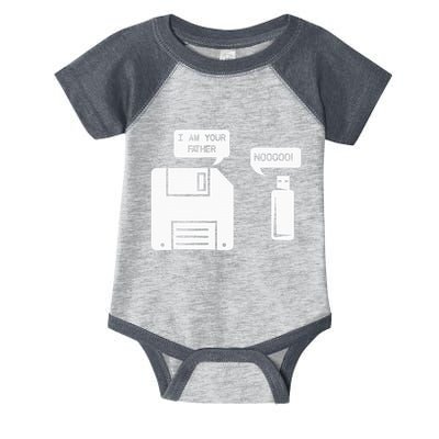 USB Floppy Disk I am Your Father Geek Gifts Infant Baby Jersey Bodysuit
