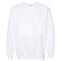 USB Floppy Disk I am Your Father Geek Gifts Garment-Dyed Sweatshirt
