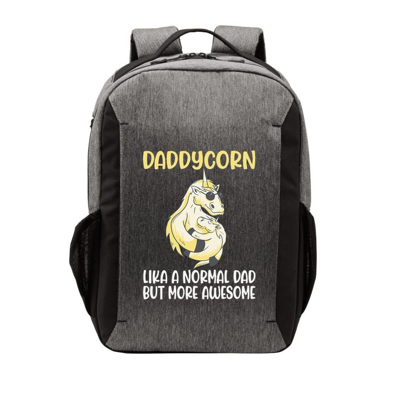 Unicorn Father Dad Daddycorn Fathers Day Idea Vector Backpack