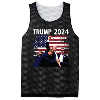 Us Flag Donald Trump Election Rally Shooting 2024 Mesh Reversible Basketball Jersey Tank