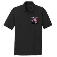 Us Flag Donald Trump Election Rally Shooting 2024 PosiCharge RacerMesh Polo