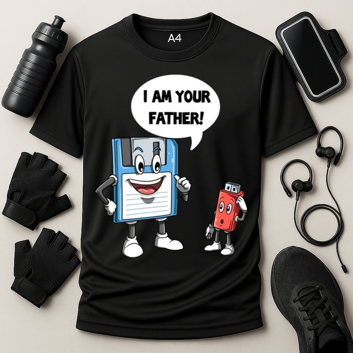 Usb Floppy Disk Your Father Computer Engineering Geeks Nerds Meaningful Gift Performance Shirt