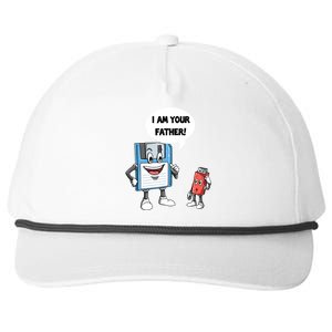 Usb Floppy Disk Your Father Computer Engineering Geeks Nerds Meaningful Gift Snapback Five-Panel Rope Hat