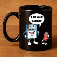 Usb Floppy Disk Your Father Computer Engineering Geeks Nerds Meaningful Gift 11oz C Handle Ceramic Mug