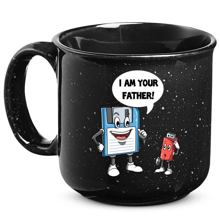 Usb Floppy Disk Your Father Computer Engineering Geeks Nerds Meaningful Gift 15oz Campfire Ceramic Mug
