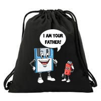 Usb Floppy Disk Your Father Computer Engineering Geeks Nerds Meaningful Gift Drawstring Bag