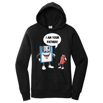 Usb Floppy Disk Your Father Computer Engineering Geeks Nerds Meaningful Gift Women's Pullover Hoodie