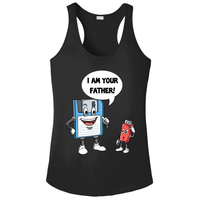 Usb Floppy Disk Your Father Computer Engineering Geeks Nerds Meaningful Gift Ladies PosiCharge Competitor Racerback Tank