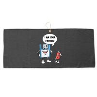 Usb Floppy Disk Your Father Computer Engineering Geeks Nerds Meaningful Gift Large Microfiber Waffle Golf Towel