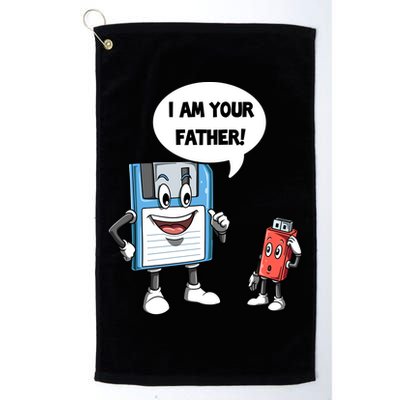 Usb Floppy Disk Your Father Computer Engineering Geeks Nerds Meaningful Gift Golf Towel