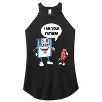 Usb Floppy Disk Your Father Computer Engineering Geeks Nerds Meaningful Gift Women's Perfect Tri Rocker Tank