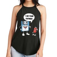 Usb Floppy Disk Your Father Computer Engineering Geeks Nerds Meaningful Gift Women's Perfect Tri Rocker Tank