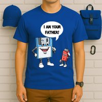 Usb Floppy Disk Your Father Computer Engineering Geeks Nerds Meaningful Gift T-Shirt