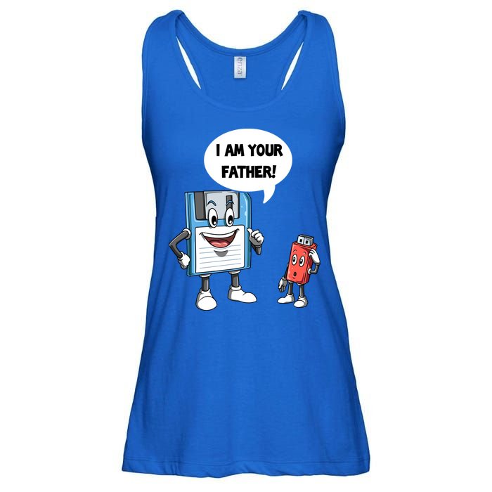 Usb Floppy Disk Your Father Computer Engineering Geeks Nerds Meaningful Gift Ladies Essential Flowy Tank
