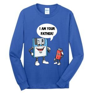 Usb Floppy Disk Your Father Computer Engineering Geeks Nerds Meaningful Gift Tall Long Sleeve T-Shirt