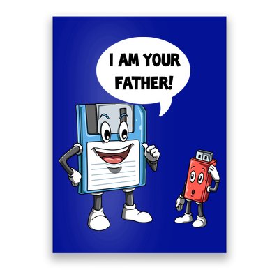 Usb Floppy Disk Your Father Computer Engineering Geeks Nerds Meaningful Gift Poster