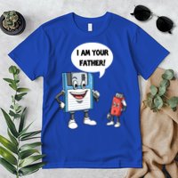 Usb Floppy Disk Your Father Computer Engineering Geeks Nerds Meaningful Gift Premium T-Shirt