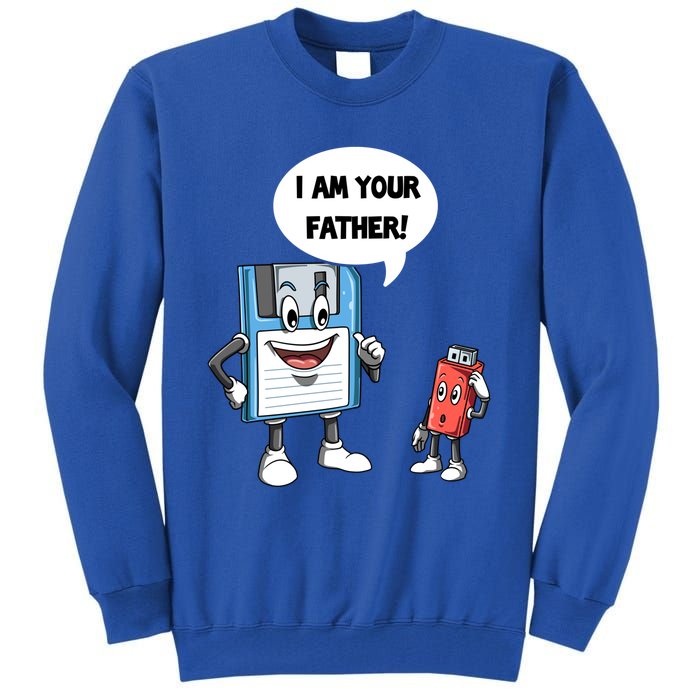 Usb Floppy Disk Your Father Computer Engineering Geeks Nerds Meaningful Gift Tall Sweatshirt