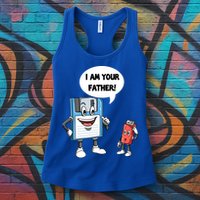 Usb Floppy Disk Your Father Computer Engineering Geeks Nerds Meaningful Gift Womens Tank Top