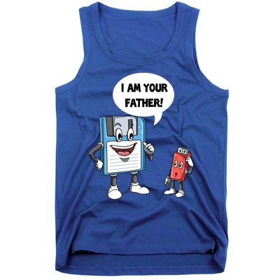 Usb Floppy Disk Your Father Computer Engineering Geeks Nerds Meaningful Gift Tank Top