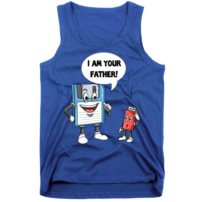 Usb Floppy Disk Your Father Computer Engineering Geeks Nerds Meaningful Gift Tank Top