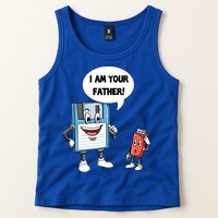 Usb Floppy Disk Your Father Computer Engineering Geeks Nerds Meaningful Gift Tank Top