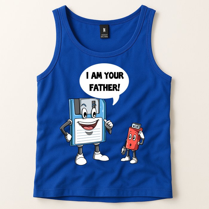 Usb Floppy Disk Your Father Computer Engineering Geeks Nerds Meaningful Gift Tank Top