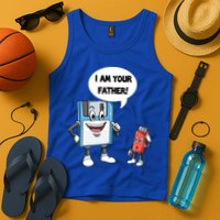 Usb Floppy Disk Your Father Computer Engineering Geeks Nerds Meaningful Gift Tank Top