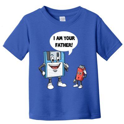 Usb Floppy Disk Your Father Computer Engineering Geeks Nerds Meaningful Gift Toddler T-Shirt