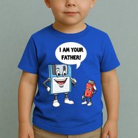 Usb Floppy Disk Your Father Computer Engineering Geeks Nerds Meaningful Gift Toddler T-Shirt