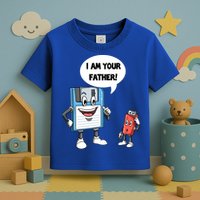 Usb Floppy Disk Your Father Computer Engineering Geeks Nerds Meaningful Gift Toddler T-Shirt