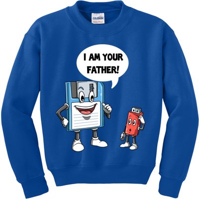 Usb Floppy Disk Your Father Computer Engineering Geeks Nerds Meaningful Gift Kids Sweatshirt