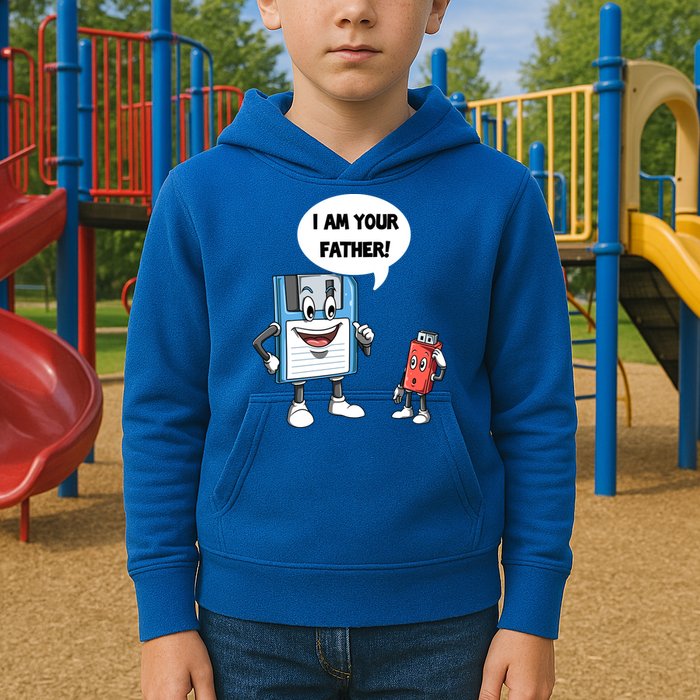 Usb Floppy Disk Your Father Computer Engineering Geeks Nerds Meaningful Gift Kids Hoodie
