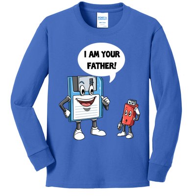 Usb Floppy Disk Your Father Computer Engineering Geeks Nerds Meaningful Gift Kids Long Sleeve Shirt