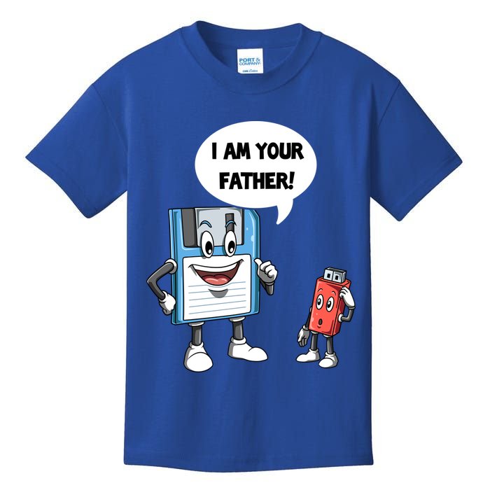 Usb Floppy Disk Your Father Computer Engineering Geeks Nerds Meaningful Gift Kids T-Shirt