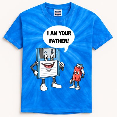 Usb Floppy Disk Your Father Computer Engineering Geeks Nerds Meaningful Gift Kids Tie-Dye T-Shirt