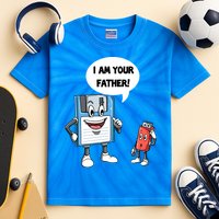 Usb Floppy Disk Your Father Computer Engineering Geeks Nerds Meaningful Gift Kids Tie-Dye T-Shirt