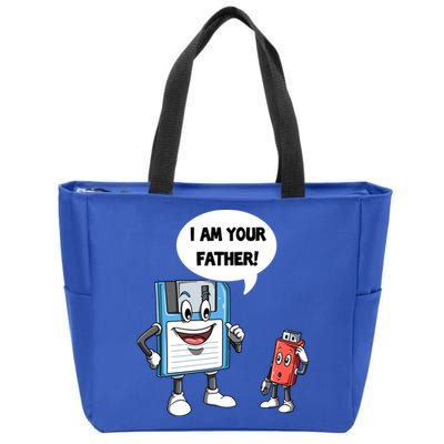 Usb Floppy Disk Your Father Computer Engineering Geeks Nerds Meaningful Gift Zip Tote Bag