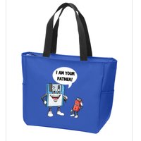 Usb Floppy Disk Your Father Computer Engineering Geeks Nerds Meaningful Gift Zip Tote Bag