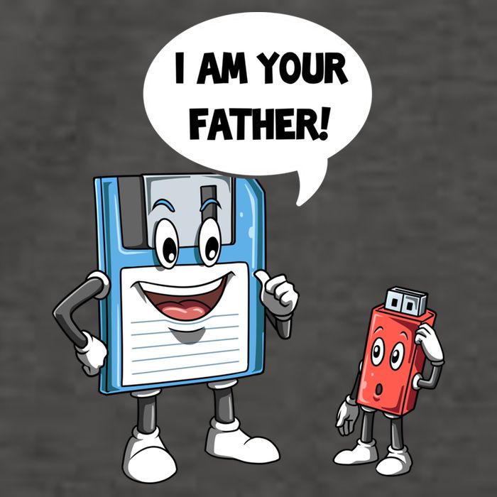 Usb Floppy Disk Your Father Computer Engineering Geeks Nerds Meaningful Gift Vector Backpack