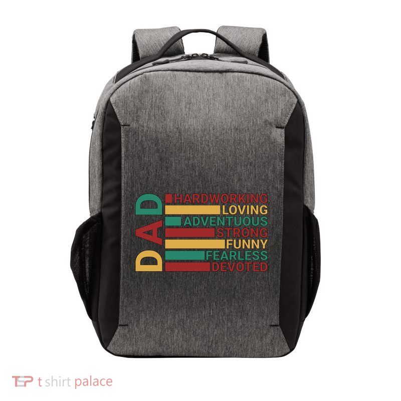 Unique FatherS Day Themed Graphic Vector Backpack