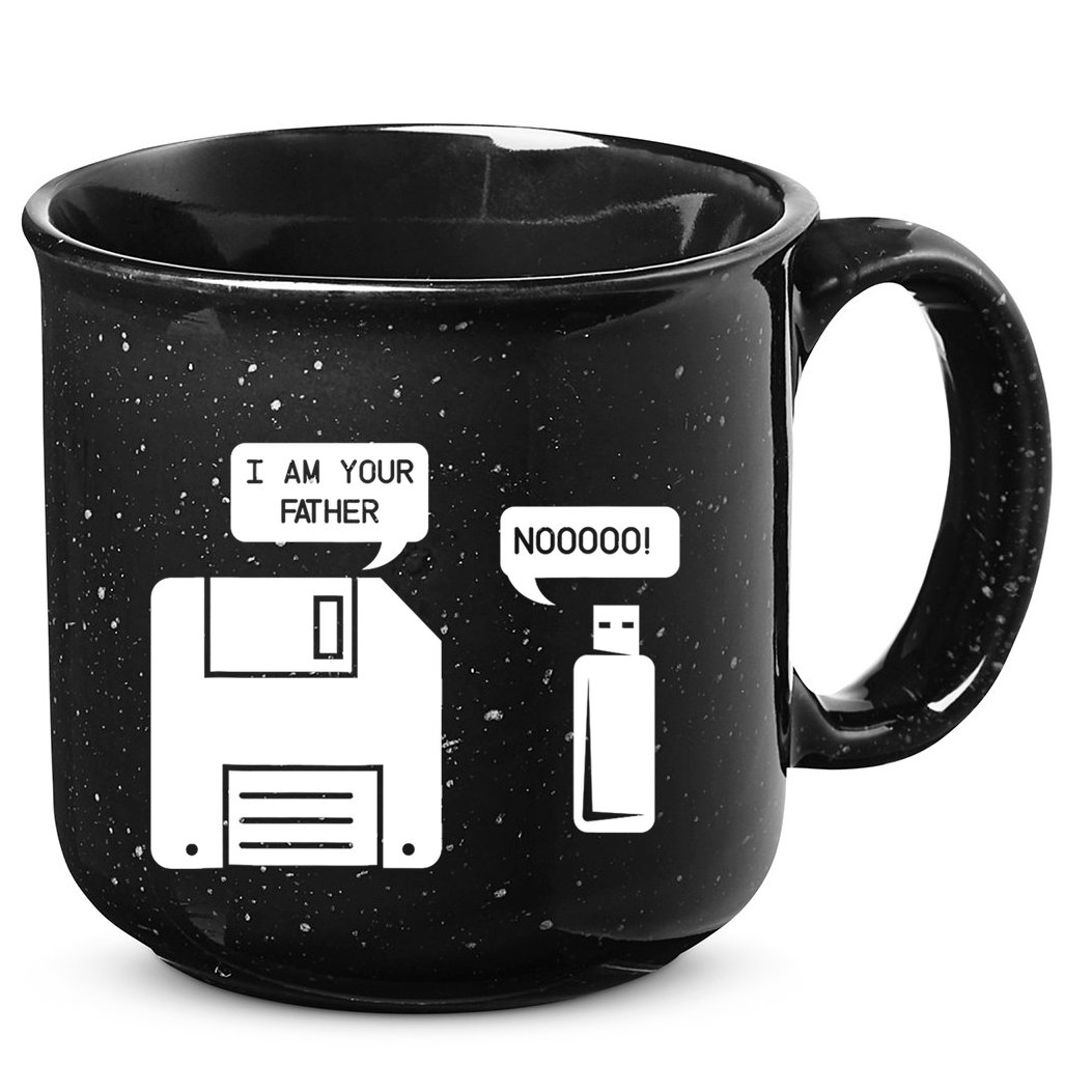Usb Floppy Disk I Am Your Father Meaningful Gift Geek Funny Gift Cute Gift 15oz Campfire Ceramic Mug
